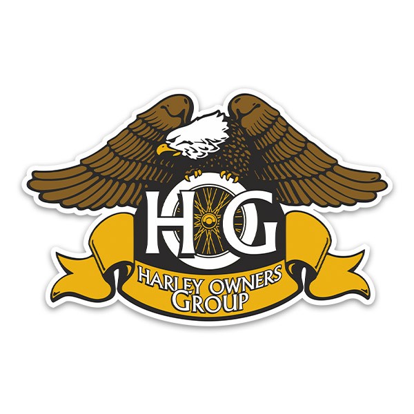 Pegatinas: Harley Owners Group