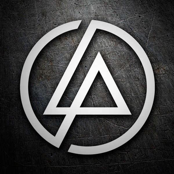 Pegatinas: Logo Linkin Park en C&iacute;rculo