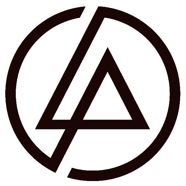 Pegatinas: Logo Linkin Park en C&iacute;rculo