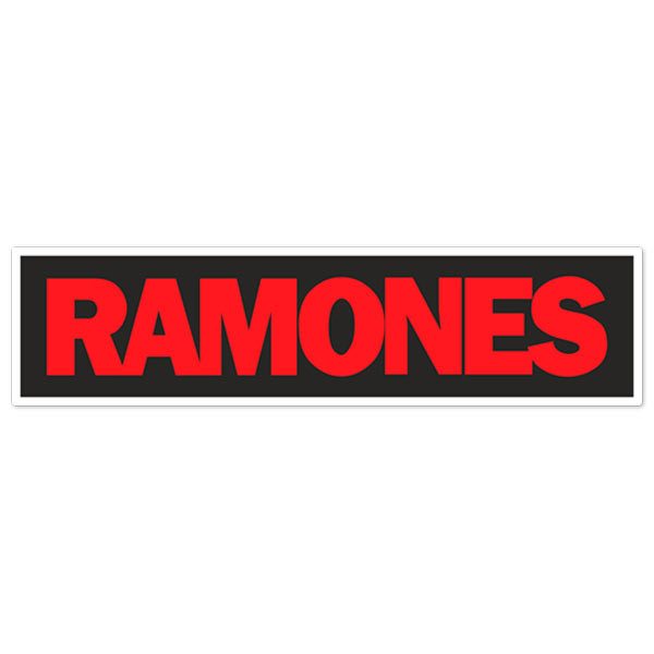 Pegatinas: Ramones Rojo