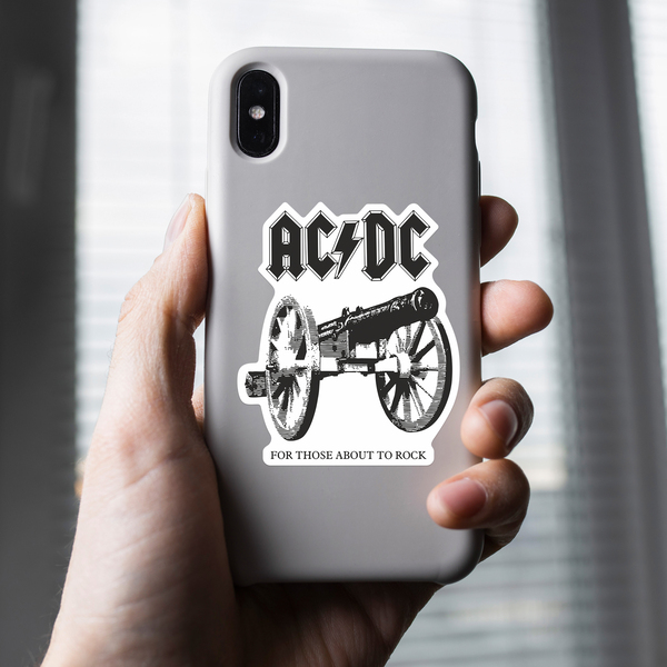 Pegatinas: ACDC Cañón