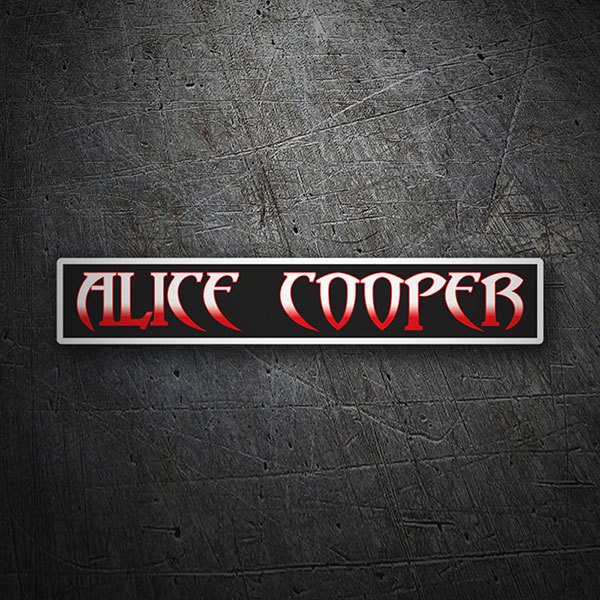 Pegatinas: Alice Cooper