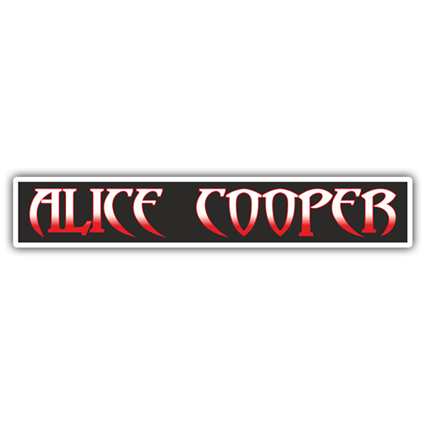 Pegatinas: Alice Cooper 0