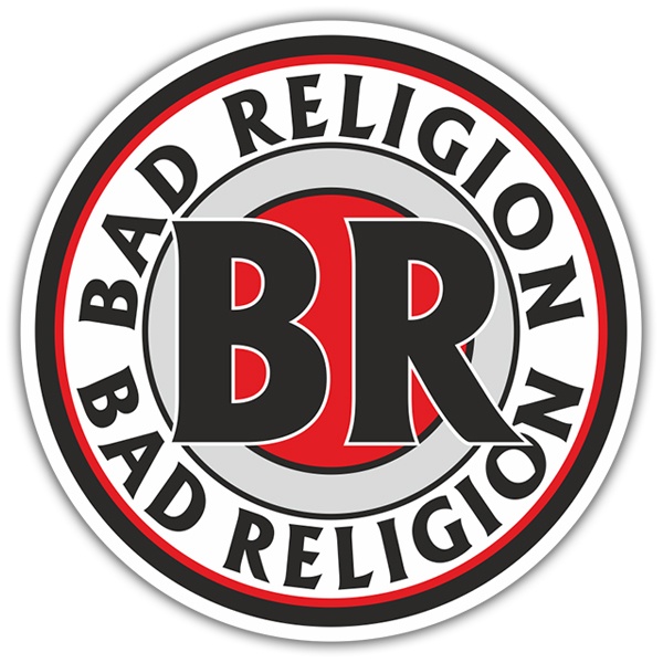 Pegatinas: Bad Religion Sello