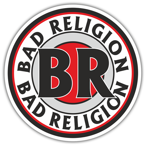 Pegatinas: Bad Religion Sello Circular