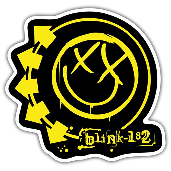 Pegatinas: Blink 182 Color