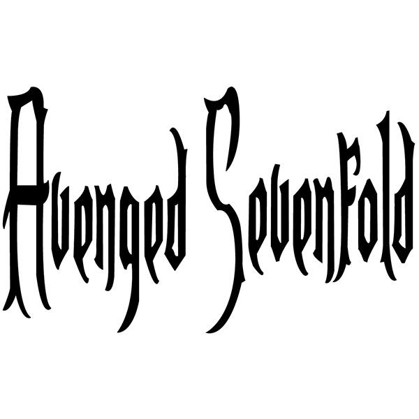 Pegatinas: Avenged Sevenfold Classic