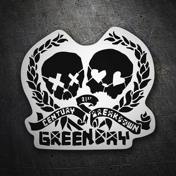 Pegatinas: Green Day Century Breakdown