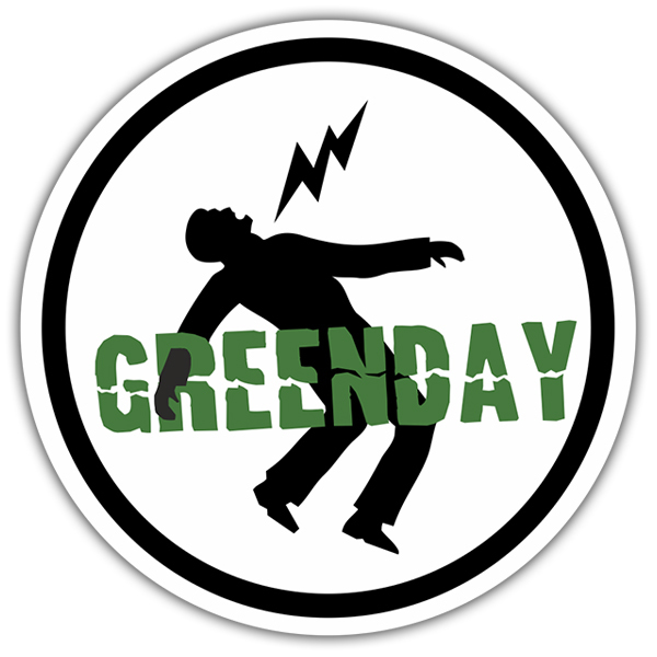 Pegatinas: Green Day Danger