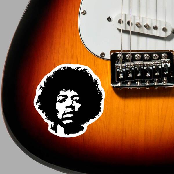 Pegatinas: Jimi Hendrix Classic 5