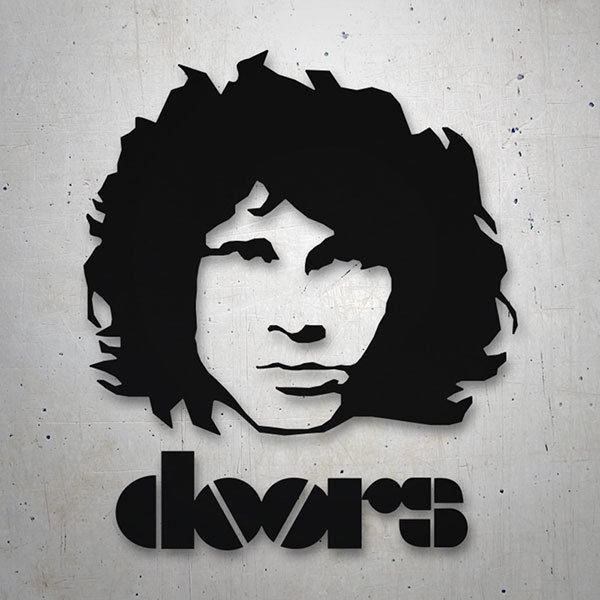 Pegatinas: Morrison The Doors logo 0