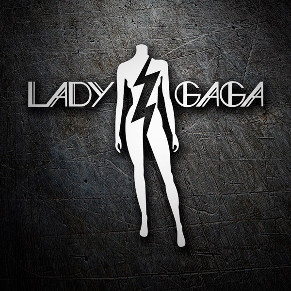 Pegatinas: Lady Gaga