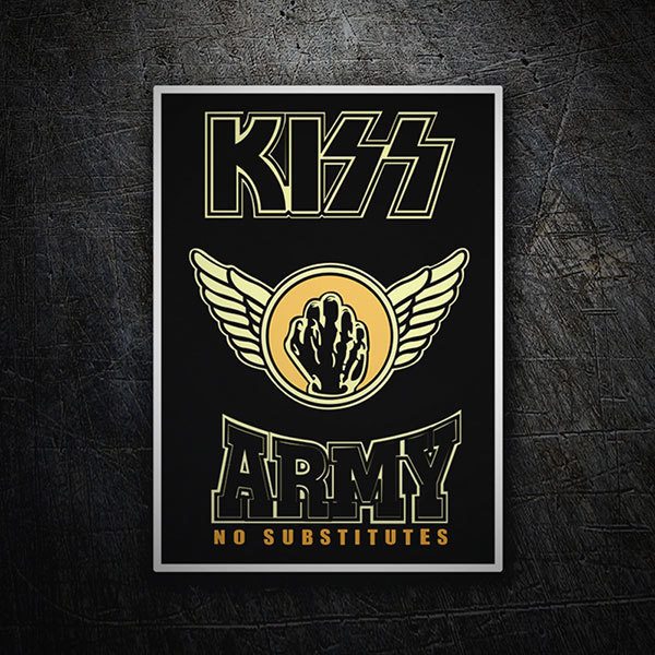 Pegatinas: Kiss Army