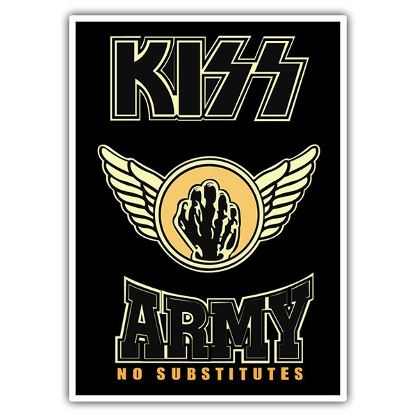 Pegatinas: Kiss Army