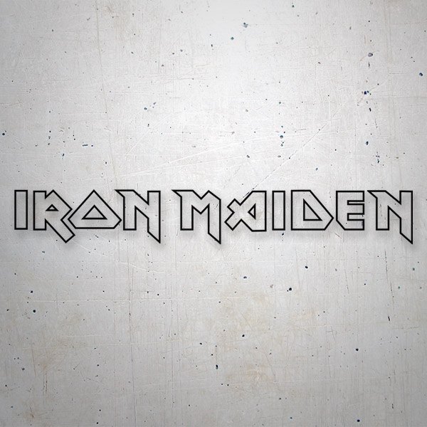 Pegatinas: Iron Maiden Logo
