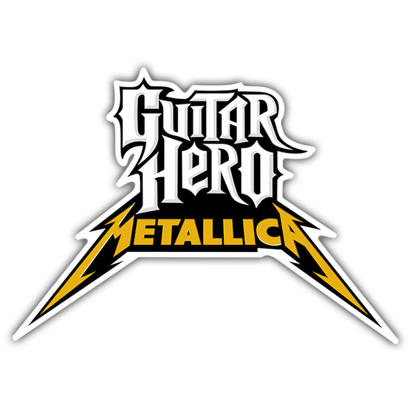 Pegatinas: Guitar Hero Metallica 0