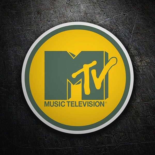 Pegatinas: MTV Amarillo