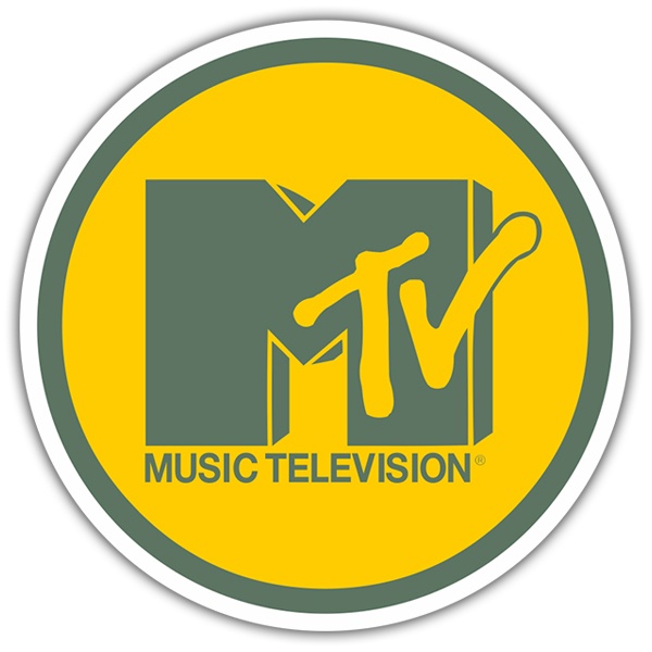 Pegatinas: MTV Amarillo
