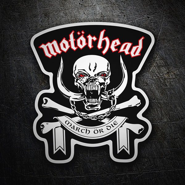 Pegatinas: Motörhead March ör Die