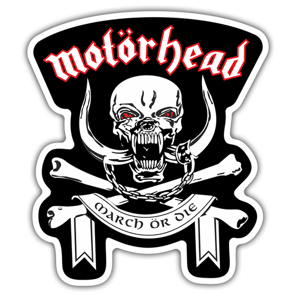 Pegatinas: Motörhead March ör Die