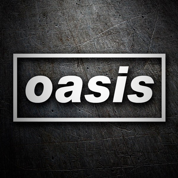 Pegatinas: Oasis Logo