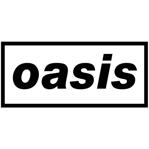 Pegatinas: Oasis Logo