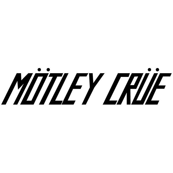 Pegatinas: Mötley Crüe - Too Fast For Love