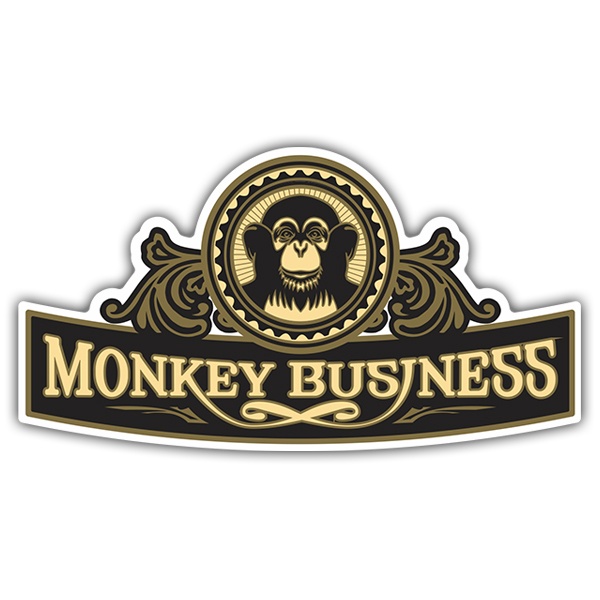 Pegatinas: The Black Eyed Peas - Monkey Business