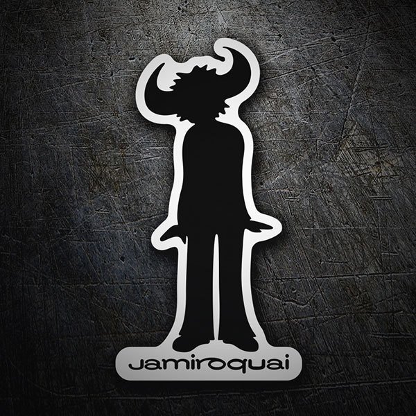 Pegatinas: Logo Buffalo Man de Jamiroquai