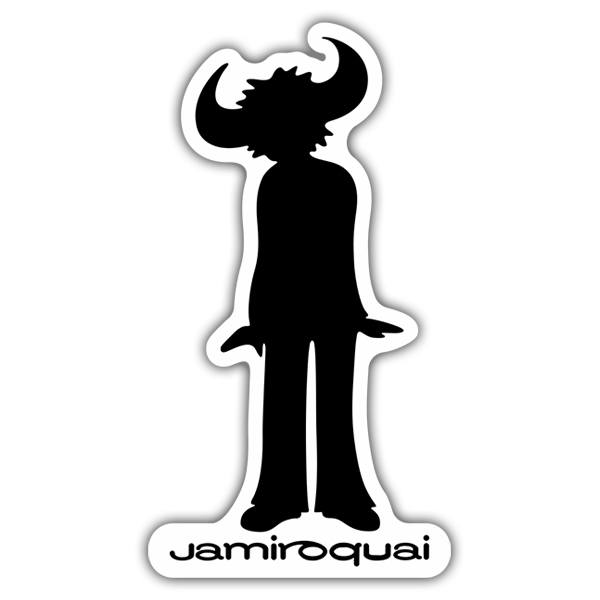 Pegatinas: Logo Buffalo Man de Jamiroquai