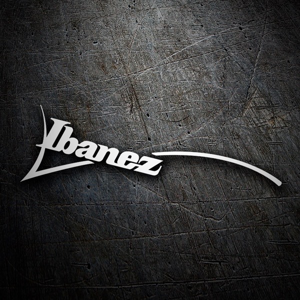 Pegatinas: Ibanez logo 0