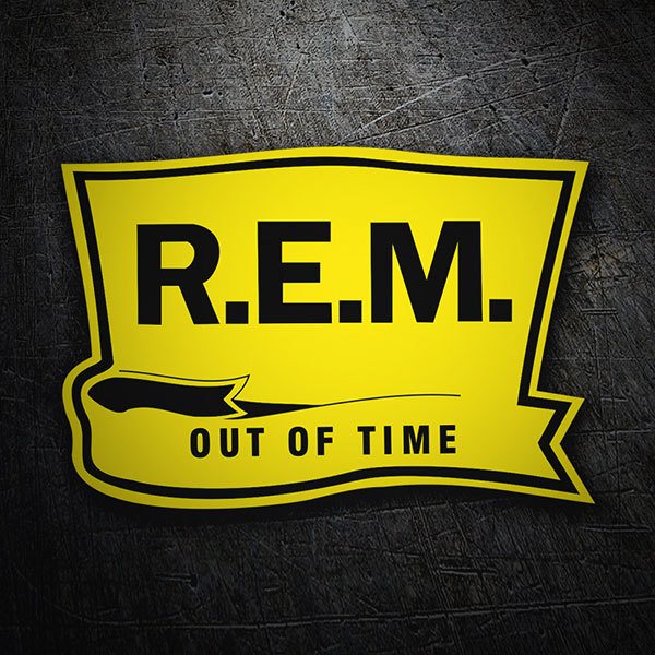 Pegatinas: R.E.M. - Out of Time