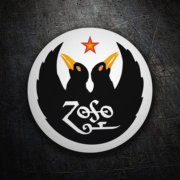 Pegatinas: Led Zeppelin IV - Zoso