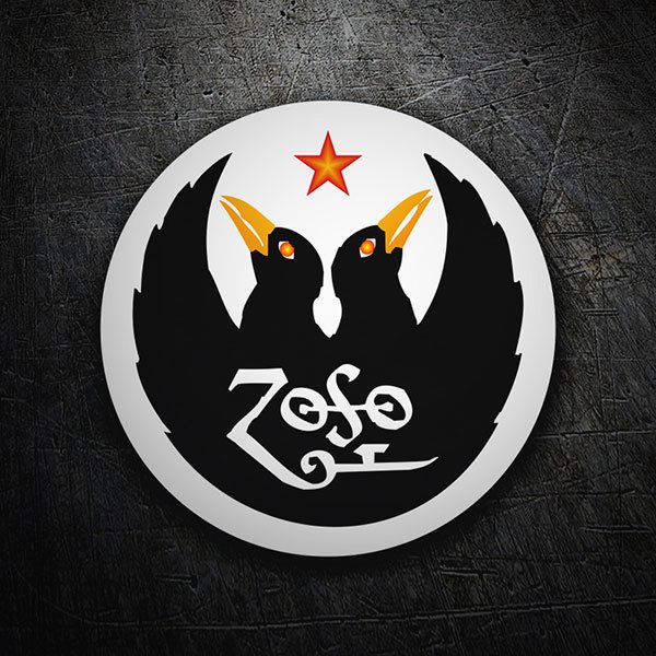 Pegatinas: Led Zeppelin IV - Zoso