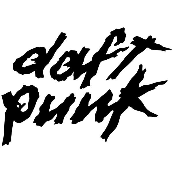 Pegatinas: Daft Punk Logo