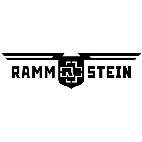 Pegatina Rammstein Escudo