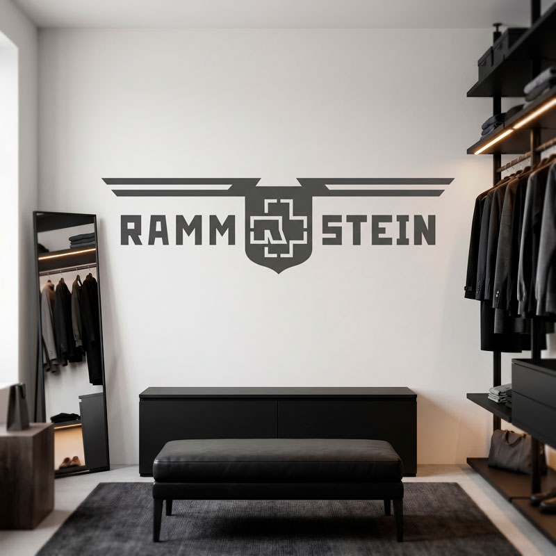 Rammstein Escudo con Alas 4/10