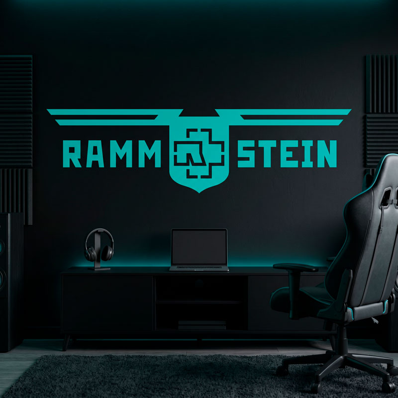Rammstein Escudo con Alas 6/10