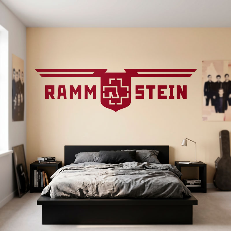 Rammstein Escudo con Alas 9/10