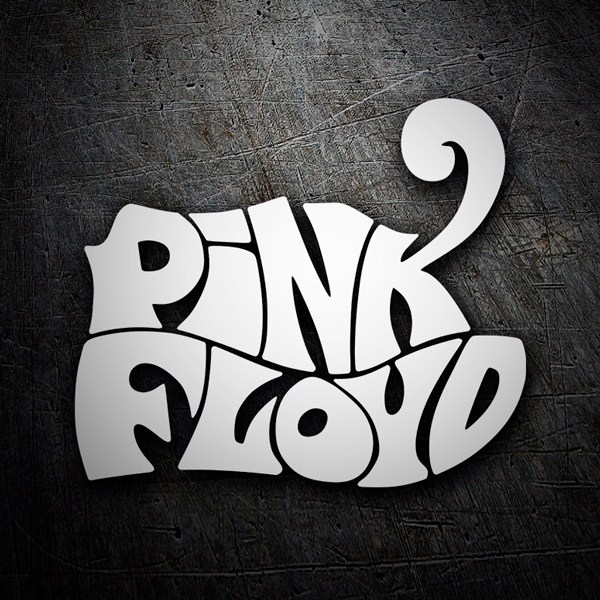 Pegatinas: Pink Floyd Logo