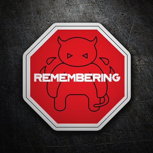 Pegatinas: Radiohead Remembering