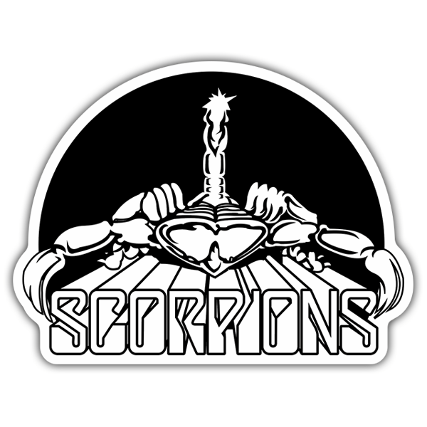 Pegatinas: Scorpions Logo 0