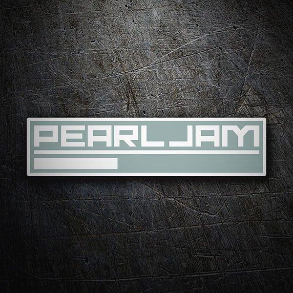 Pegatinas: Pearl Jam 1