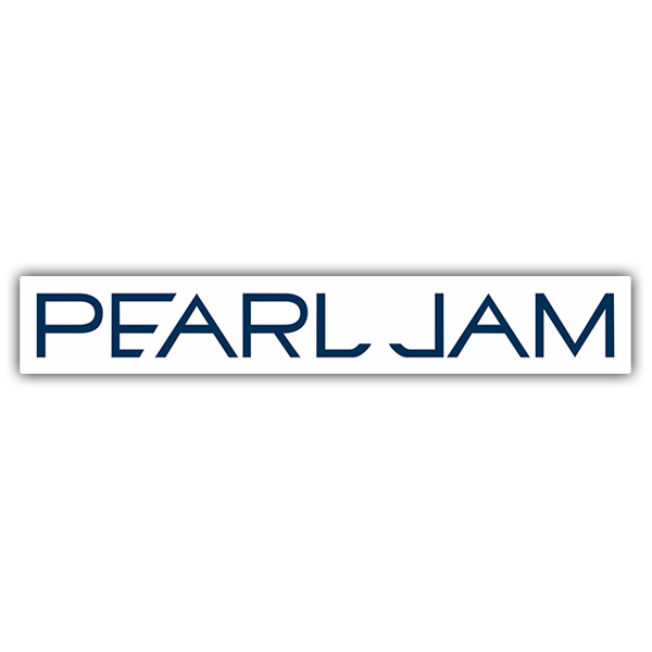 Pegatinas: Logo Pearl Jam en Estilo Retro