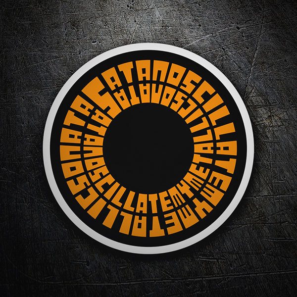 Pegatinas: Logo Soundgarden con Dise&ntilde;o C&iacute;clico