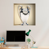 Vinilos Decorativos: Nicho Trofeo Liga de Campeones 4