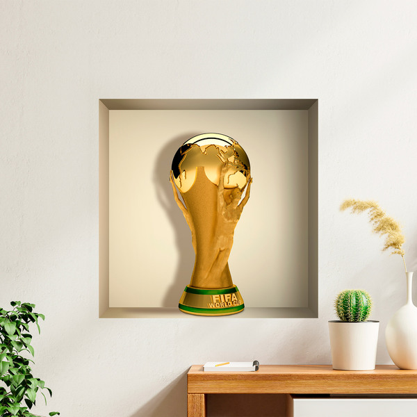 Vinilos Decorativos: Nicho Copa del Mundial de Fútbol