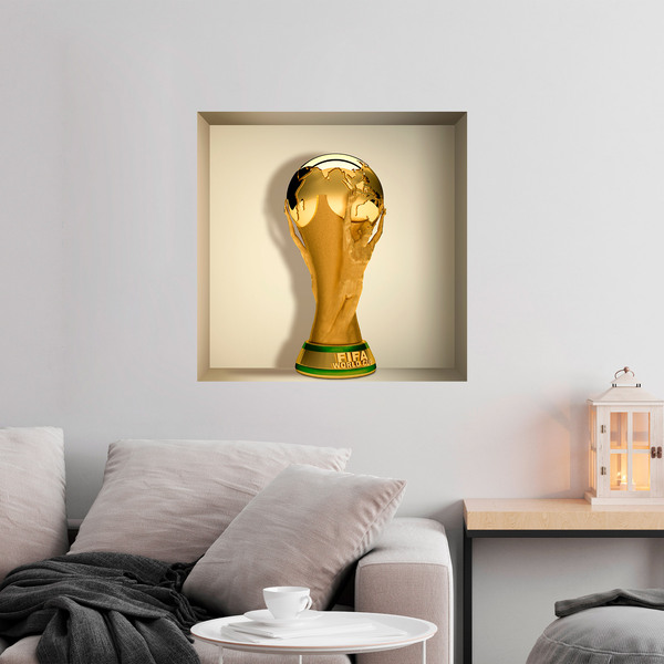 Vinilos Decorativos: Nicho Copa del Mundial de Fútbol 3