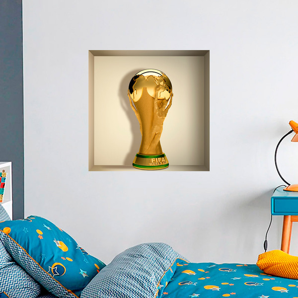 Vinilos Decorativos: Nicho Copa del Mundial de Fútbol 4