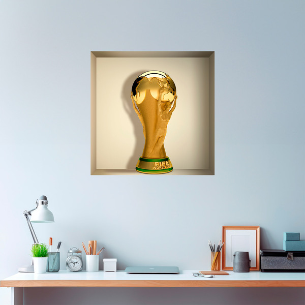 Vinilos Decorativos: Nicho Copa del Mundial de Fútbol 5